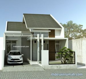 Read more about the article Desain Rumah Mungil Minimalis Satu Lantai Putih