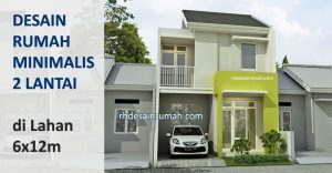 Read more about the article Desain Rumah 6×12 2 Lantai