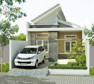 Read more about the article Desain Rumah Minimalis 6×12 Atap Jengki