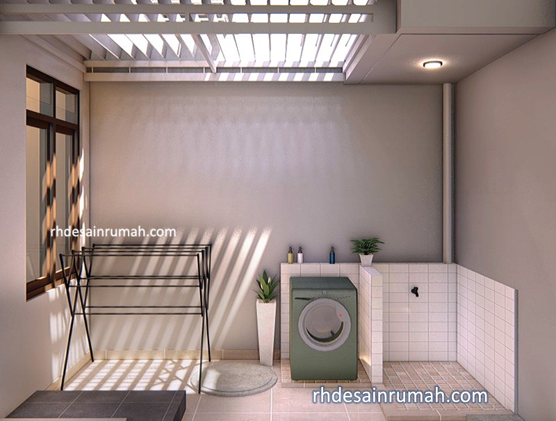 contoh desain interior rumah ruang cuci
