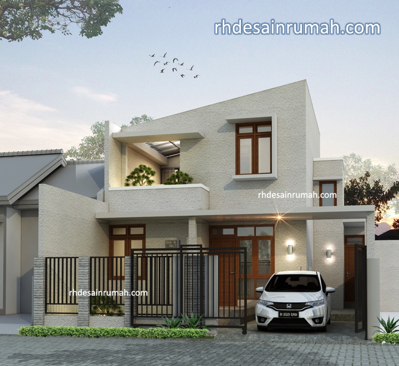 Desain Rumah Sederhana 8x12 Minimalis Modern Rhdesainrumah