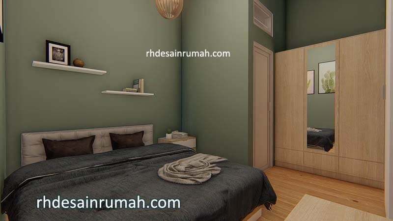 contoh desain interior rumah kamar tidur