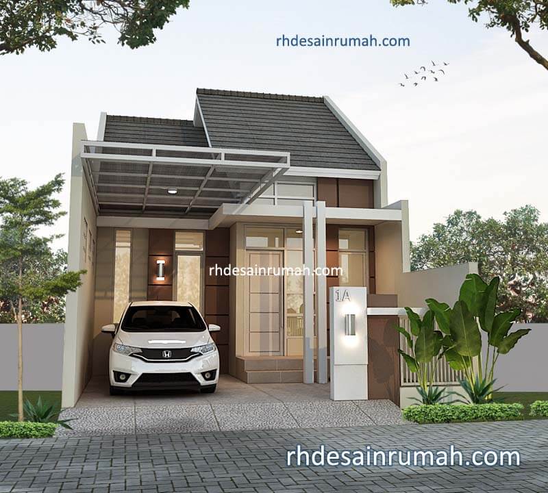 Read more about the article Desain Rumah Minimalis Mewah 6×12 Tampak Depan