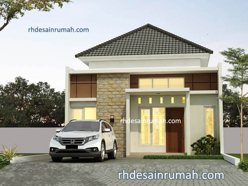 Read more about the article Desain Rumah Satu Lantai Atap Limas Minimalis