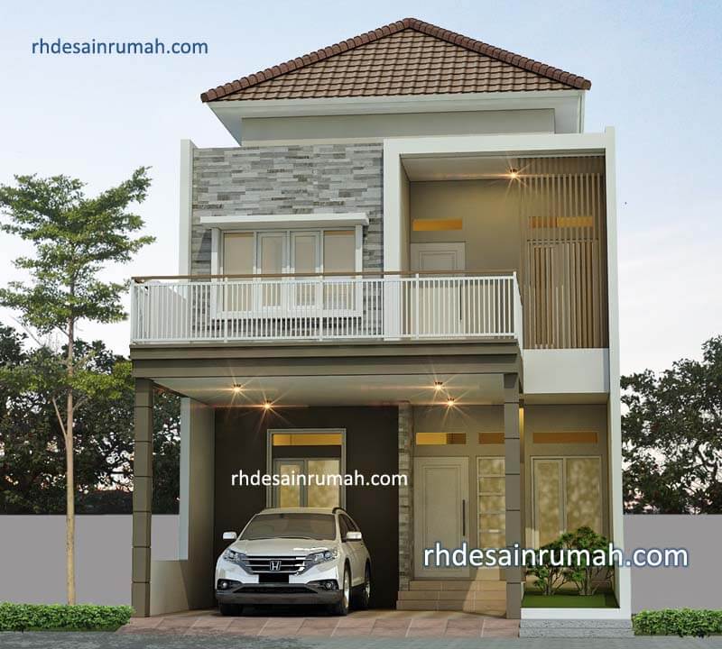 Read more about the article Desain Rumah Balkon di Atas Carport