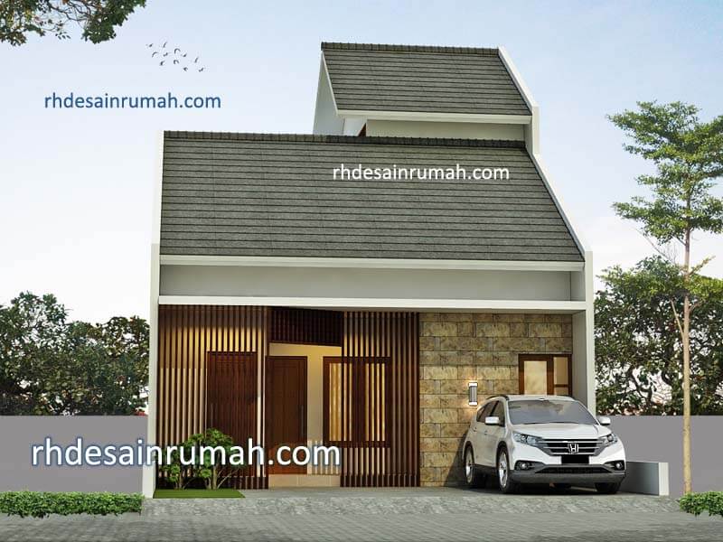 Read more about the article Desain Rumah Aksen Batu Palimanan Krem